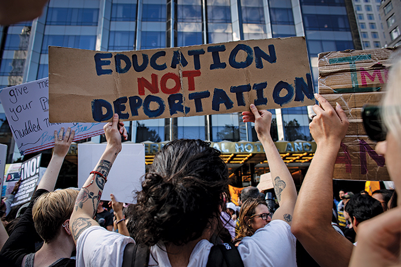 Education not deportation