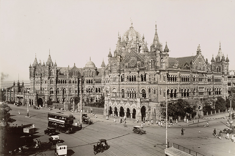 Great Indian Peninsula Railway station in Bombay