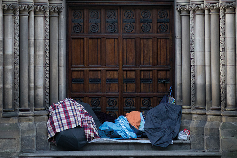 Homeless sleepers