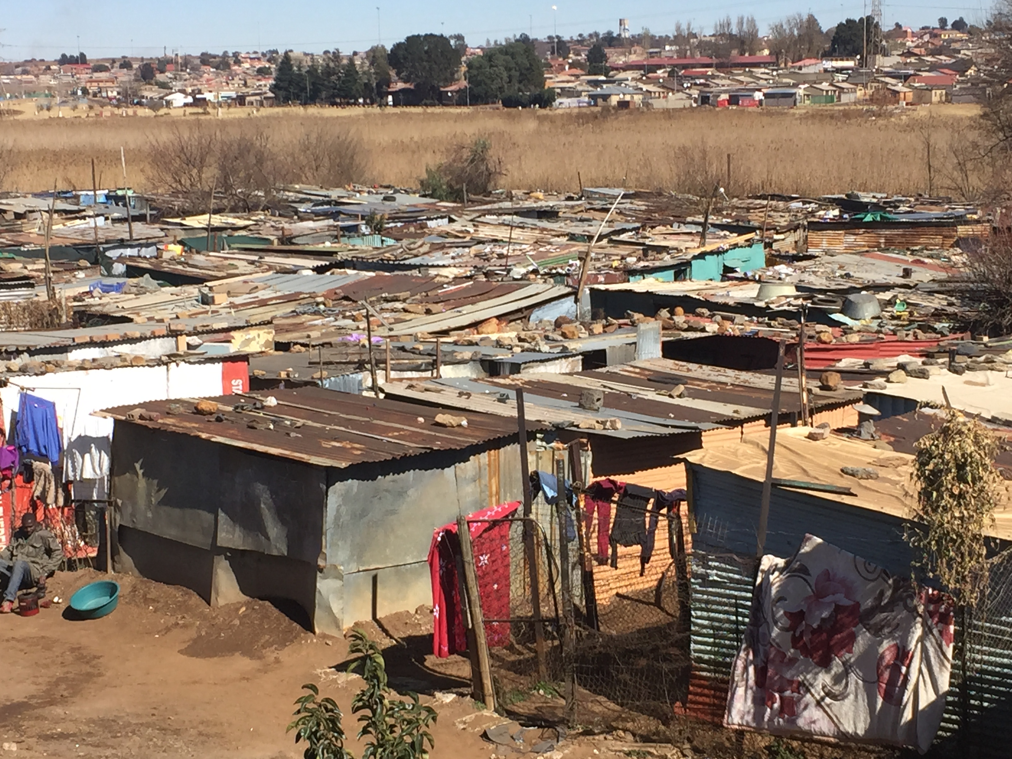Soweto slum
