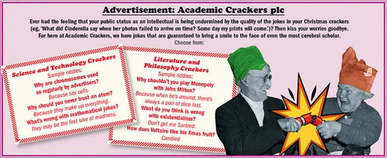 Fourth Degree advertisement: Academic Crackers plc