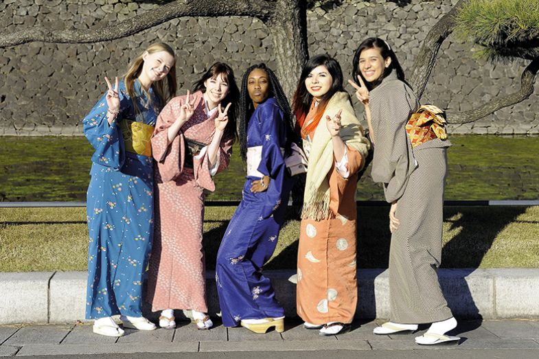 Foreign students in Japan