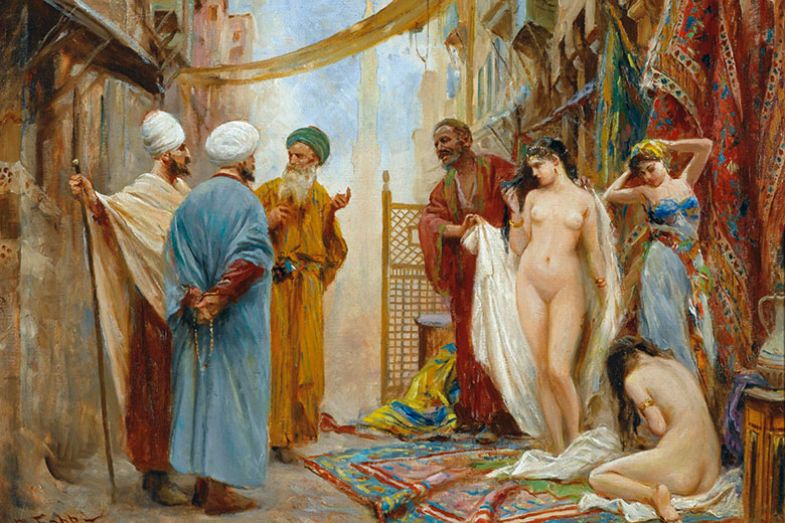 Fabio Fabbi, The Slave Market, c. 1906