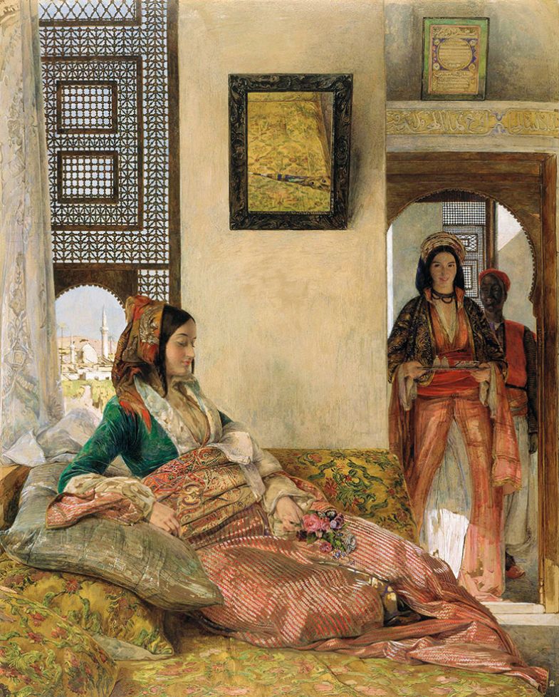 John Frederick Lewis, Life in the Hareem, Cairo, 1858