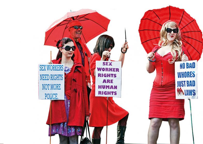Sex workers protest