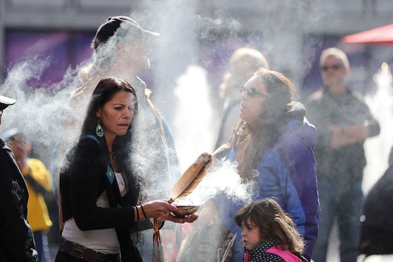 Smudging – an Indigenous purification ceremony