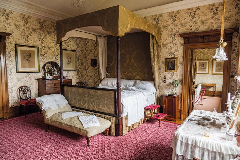 Stately home bedroom
