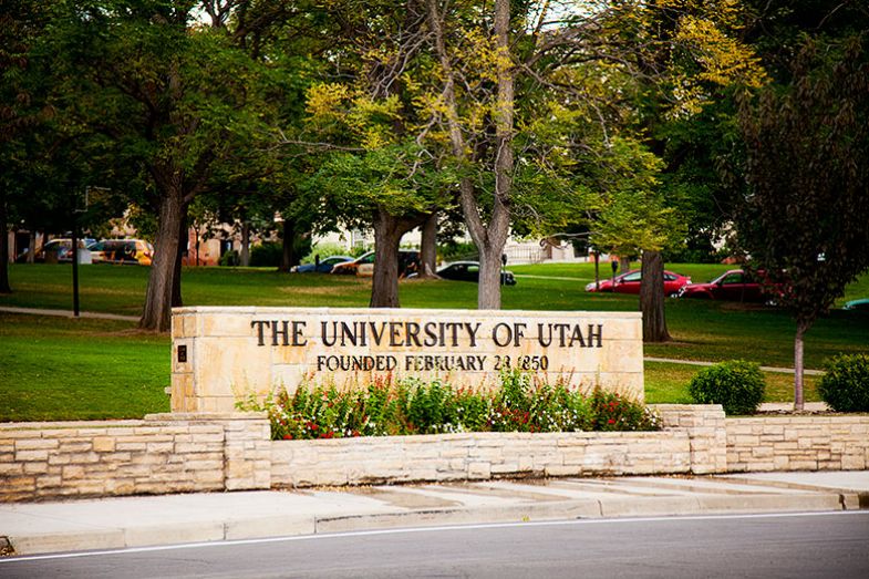 university-utah-sign