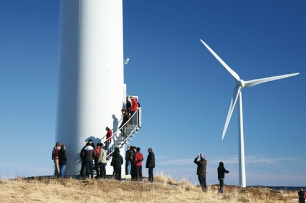 A wind in their sails: by not charging tuition fees to foreigners at its universities, Norway has increased the number of overseas postgraduate researchers who come to work in areas such as renewable energy