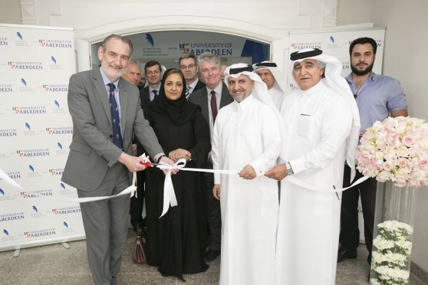 University of Aberdeen Qatar campus opening