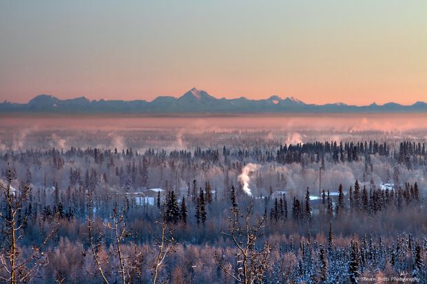 View from University of Alaska Fairbanks