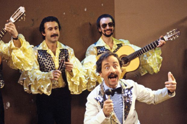 Andrew Sachs singing as 'Manuel', Fawlty Towers
