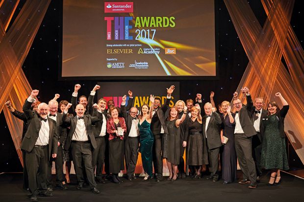 THE Awards 2017 winners