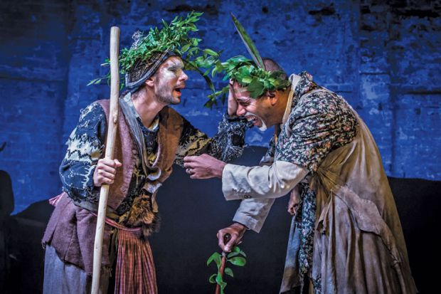 Review: Ben Whishaw and Kevin Harvey in Bakkhai by Euripides, by Anne Carson