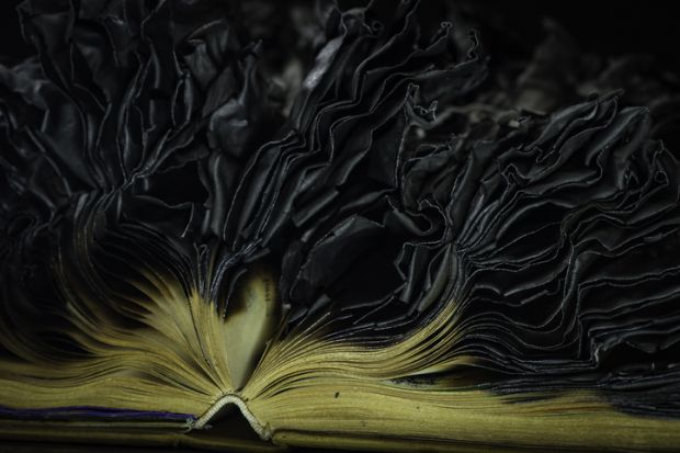 Burnt book