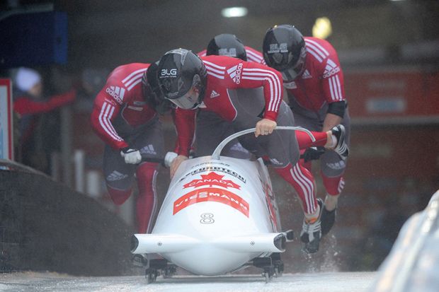 Canadian bobsleigh team