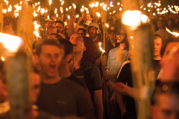 Charlottesville protesters