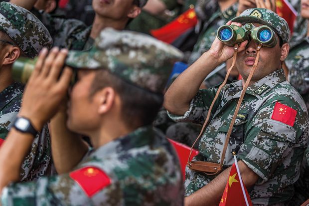 Chinese soldiers