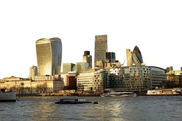 City of London skyline