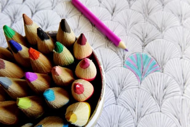 Colouring pencils