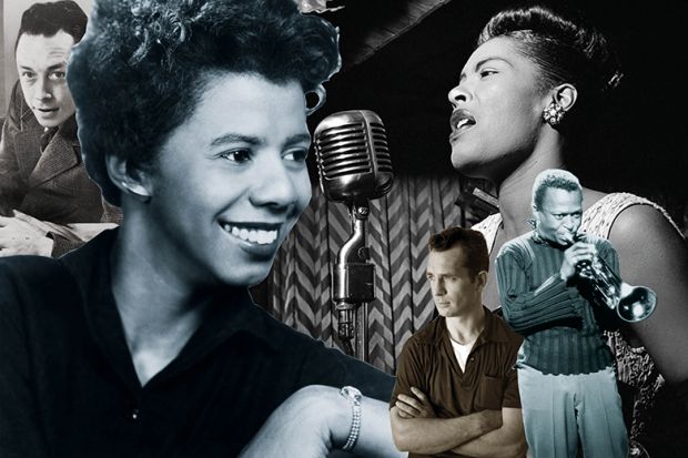 Albert Camus, Jack Kerouac, Miles Davis, Billie Holiday and Lorraine Hansberry