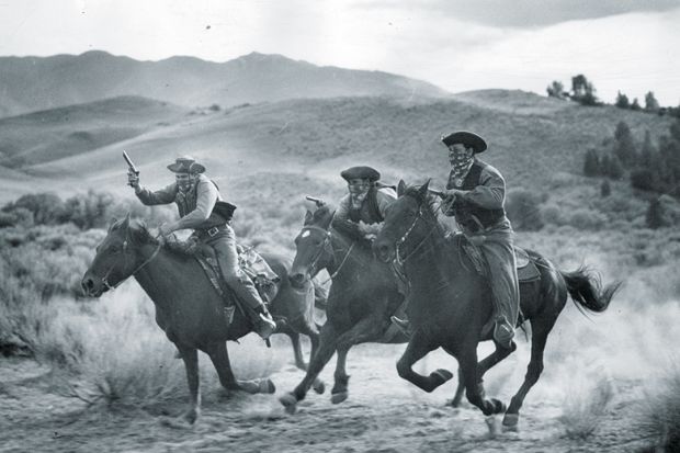 Cowboys at a gallop