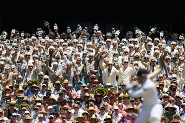 cricket crowd