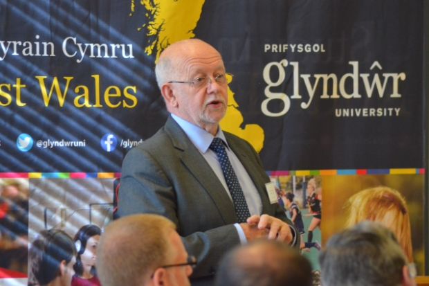 Graham Upton, vice-chancellor of Glyndwr University