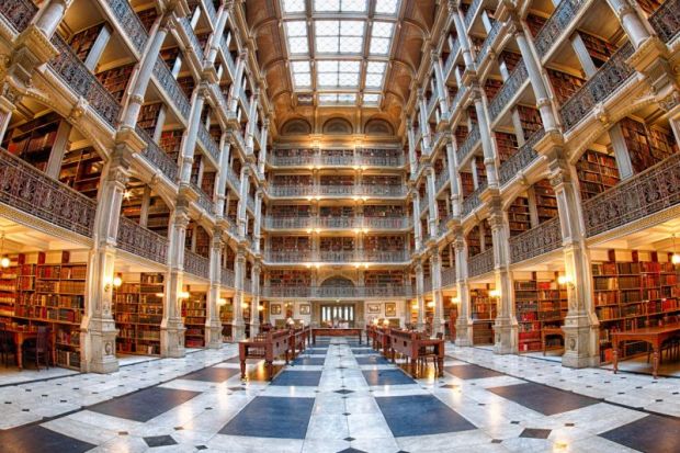 George Peabody Library at Johns Hopkins University