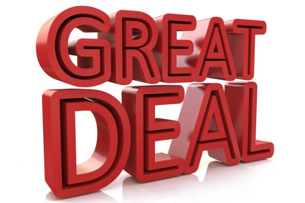 A "great Deal" sign