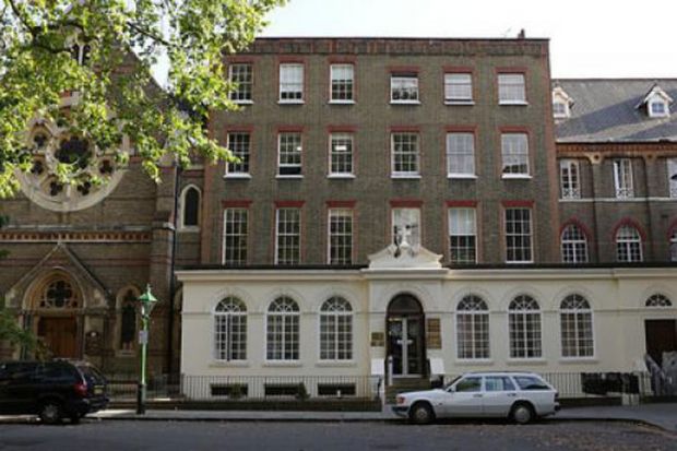 Heythrop College main building, London
