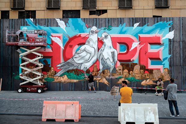 Hope mural