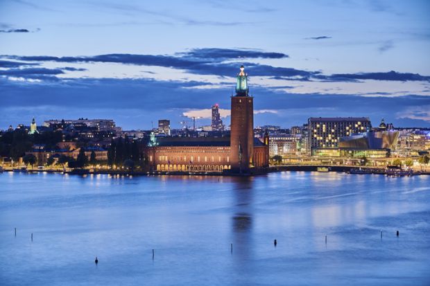 Stockholm City Hall illustrating article about ‘Nobel Life: Conversations with 24 Nobel Laureates on their Life Stories, Advice for Future Generations and What Remains to be Discovered’, a new book by Stefano Sandrone