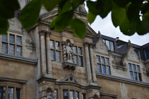 The Cecil Rhodes statue at the University of Oxford has become emblematic of the struggle against colonial thought and structural racism in the UK