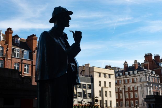 Statue of Sherlock Holmes