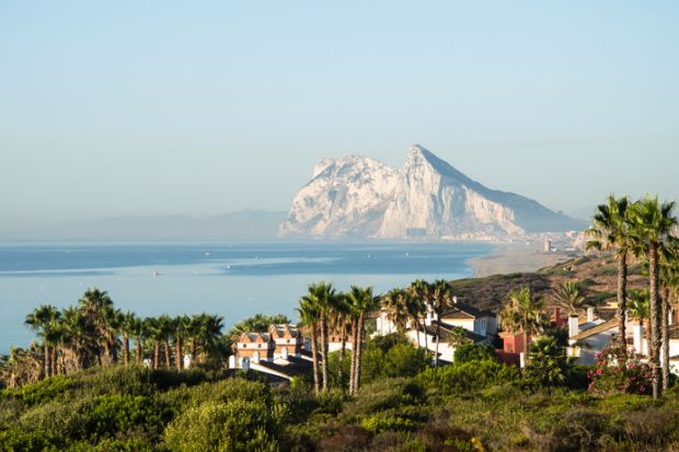 Gibraltar, the rock
