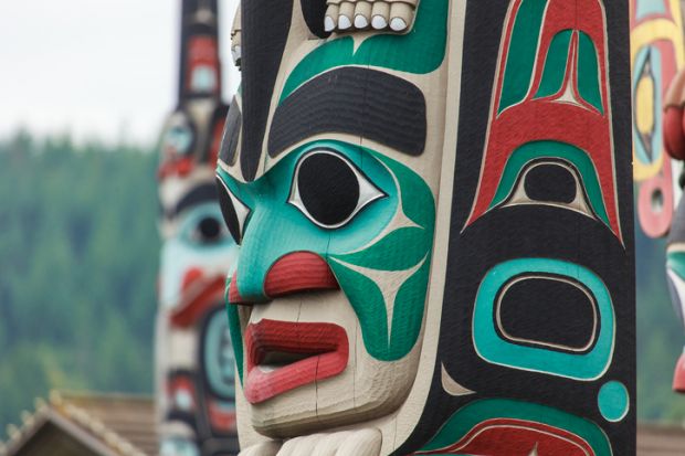 North American indigenous totem