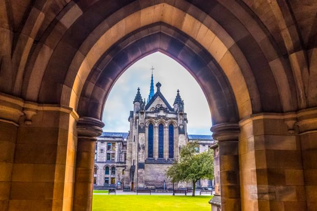 University of Glasgow cloisters