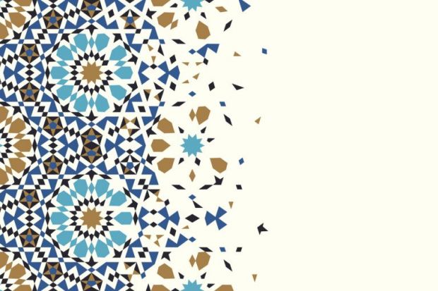 Islamic mosaic design