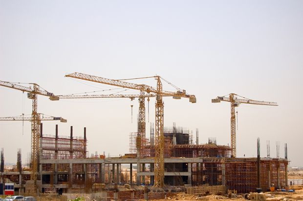 Construction site Egypt