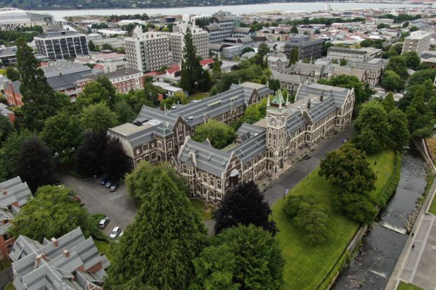 University of Otago New Zealand South Island