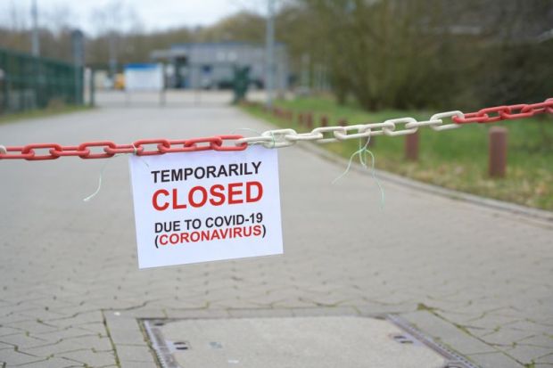 temporarily closed due to Covid-19