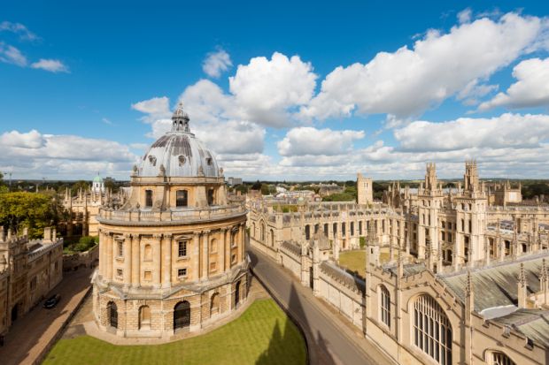 Radcliffe Camera and All Souls College, University of Oxford