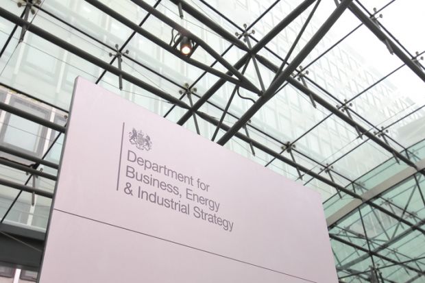 London England - June 4, 2019 Department for Business Energy and Industrial strategy London UK