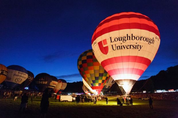 Loughborough University balloon