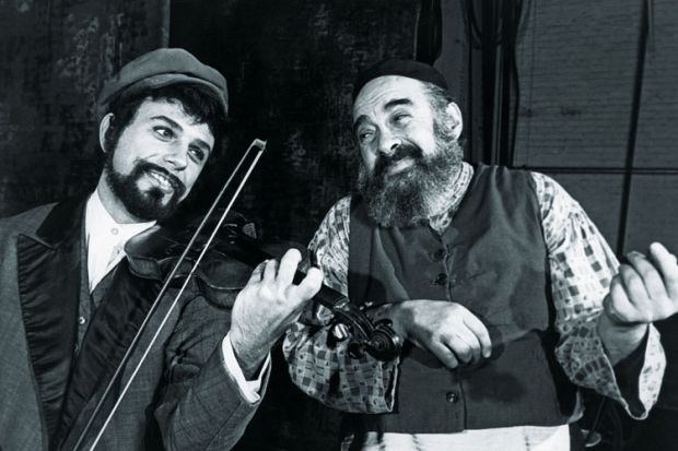 Mark Scott and Paul Lipson in Fiddler on the Roof