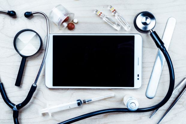 Medical instruments and touchscreen tablet PC