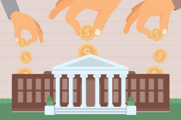 Money being put into for-profit university (illustration)