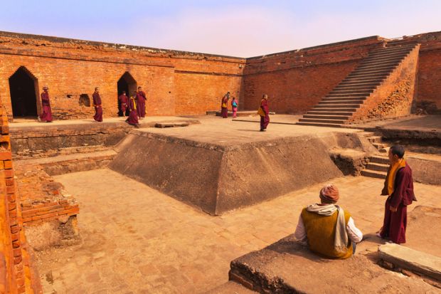 The site of ancient Nalanda University