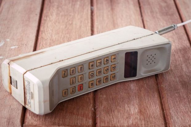 Old brick mobile phone